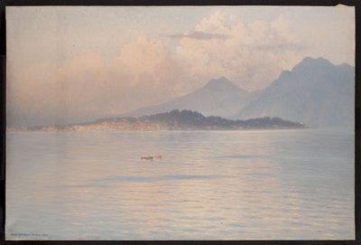 Lago Maggiore, Pallanza, 1926 von Henry Brokman Knudsen