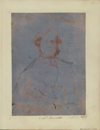 Selbstporträt von Henry Craigie Brewster von Henry Craigie Brewster
