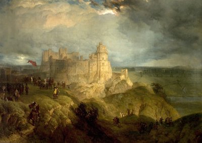 Nottingham Castle von Henry Dawson