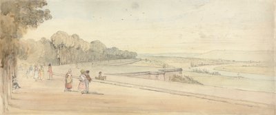 Terrasse in St. Germain-en-Laye von Henry Edridge