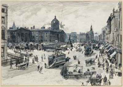 Piccadilly und das Krankenhaus von Henry Edward Tidmarsh
