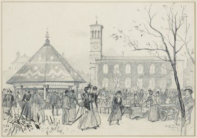 Samstagnachmittag in Ardwick Green von Henry Edward Tidmarsh