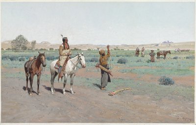 Zeichen des Friedens, 1898 von Henry Francois Farny