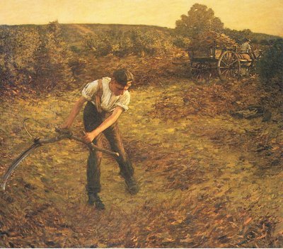 Farn mähen von Henry Herbert La Thangue