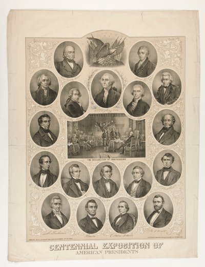 Hundertjahrfeier der amerikanischen Präsidenten von Henry Hitchings