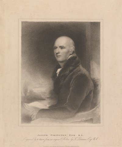 Joseph Farington, Esq. R.A. von Henry Hoppner Meyer