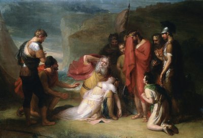 Lear und Cordelia, ca. 1820 von Henry Howard
