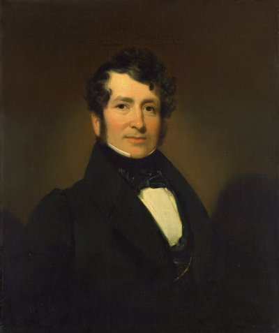 George Pope Morris, ca. 1836 von Henry Inman