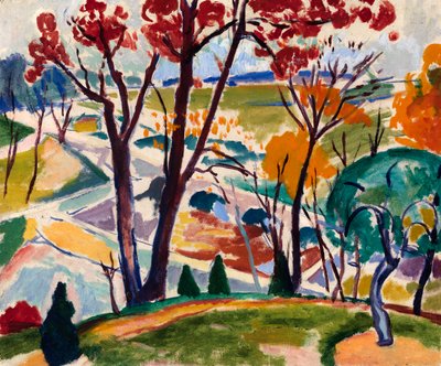 Landschaft, Brücke, Huntingdon Valley, ca. 1915-1916 von Henry Lyman Saÿen