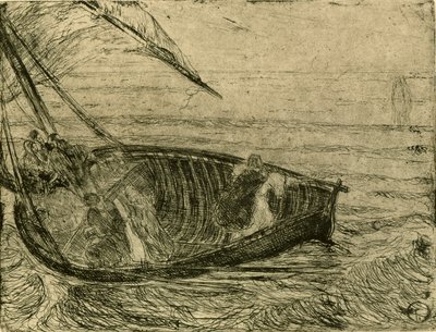 Christus geht auf dem Wasser von Henry Ossawa Tanner