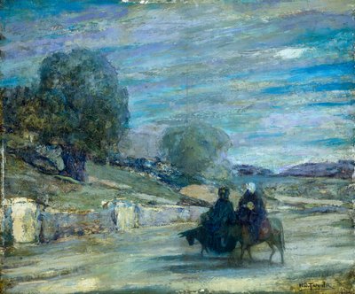 Flucht nach Ägypten, 1921 von Henry Ossawa Tanner