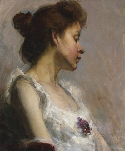 Porträt der Frau des Künstlers von Henry Ossawa Tanner