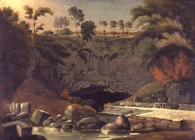 Porth-yr-Ogof, Brecknockshire von Henry Penry Williams
