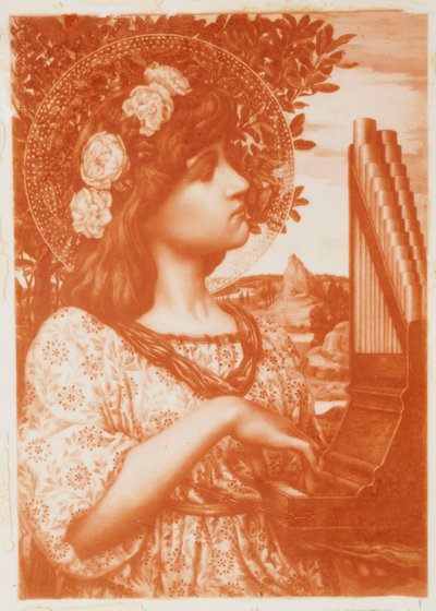 Heilige Cäcilia von Henry Ryland