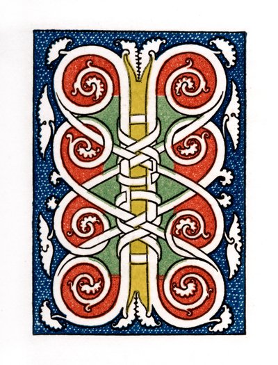 Initialbuchstabe I, 1476, 1843 von Henry Shaw