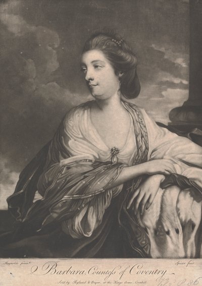 Barbara, Gräfin von Coventry von Henry Spicer