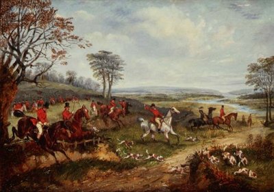 Deckung brechen von Henry Thomas Alken