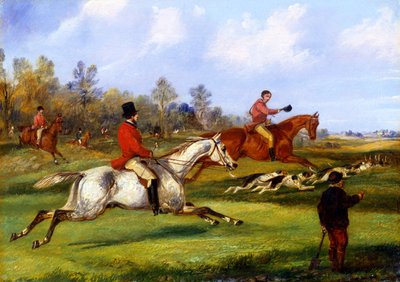 Vollgas, ca. 1840 von Henry Thomas Alken