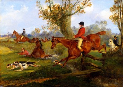 Wassersprung, ca. 1840 von Henry Thomas Alken