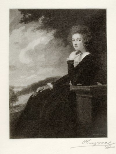 Mrs. De Crespigny von Henry Wolf