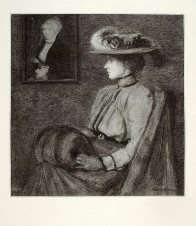 Frau Marie Sterner von Henry Wolf