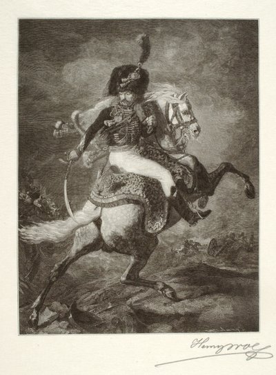 Offizier der berittenen Jäger von Henry Wolf