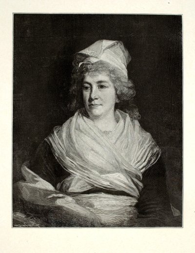 Sally Franklin (Sarah Bache) von Henry Wolf