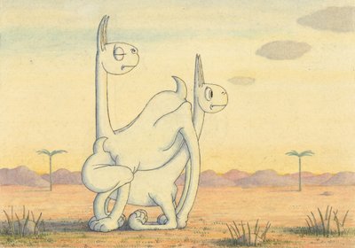 Kommender Sturm – Mutter riecht den Donner, ca. 1910 von Herbert E. Crowley