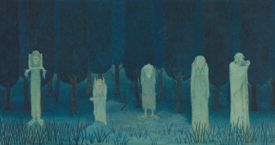 Fünf Ghule, 1911-24 von Herbert E. Crowley