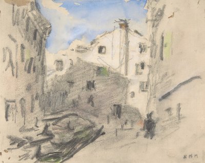 Venezianische Straßenszene, 19. Jahrhundert von Hercules Brabazon Brabazon
