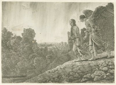 Tobias und der Engel von Hercules Segers