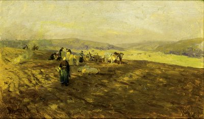 Kartoffelsammler von Herman Hartwich