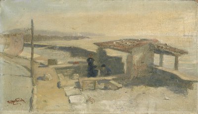 Skizze für Lombardy Bleachery von Herman Hartwich