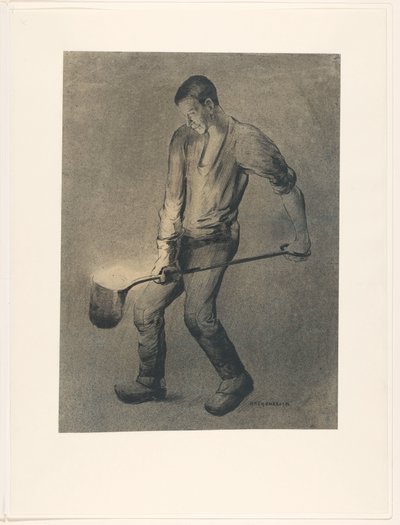 Eisengießer von Herman Heijenbrock (signed by artist)