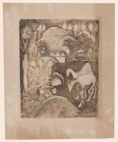 Die Anbetung der Könige von Herman Kruyder