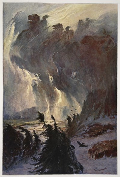 Ritt der Walküren, 1906 von Hermann Hendrich