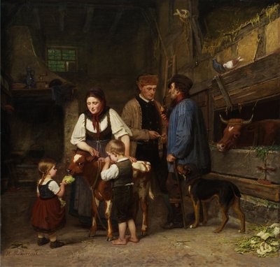Das verkaufte Kalb von Hermann Plathner