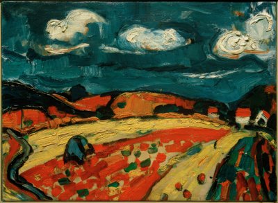Das rote Feld von Hermann Stenner