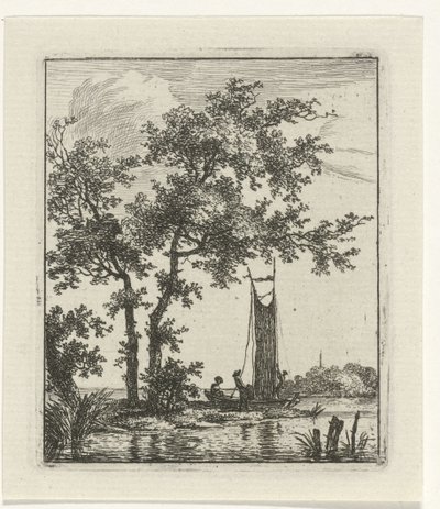 Segel hissen von Hermanus Fock