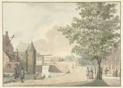 Das Waardtor in Utrecht von Hermanus Petrus Schouten (possibly)