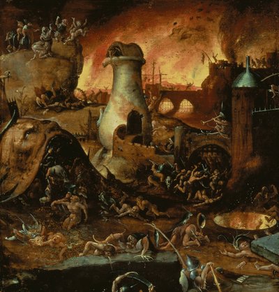 Hölle von Hieronymus Bosch