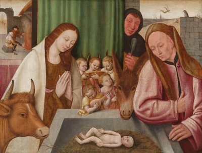 Geburt Christi, ca. 1550-1600 von Hieronymus Bosch