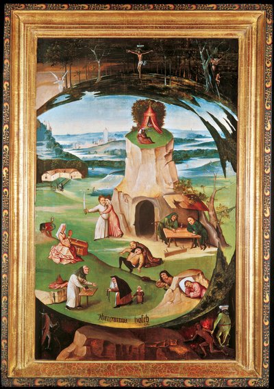 Die sieben Todsünden von Hieronymus Bosch