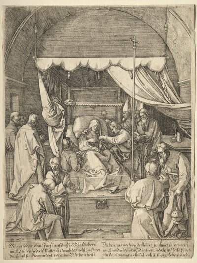 Der Tod der Jungfrau von Hieronymus Hopfer