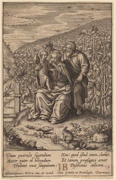 Dum pierulo fugendum von Hieronymus Wierix