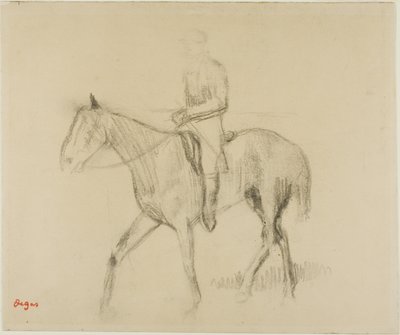 Pferd und Reiter von Hilaire Germain Edgar Degas