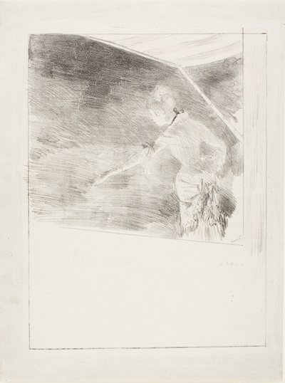 Sängerin in einem Café-Konzert von Hilaire Germain Edgar Degas