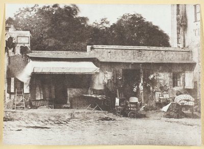 Trödler in der Rue de Rocher von Hippolyte Bayard