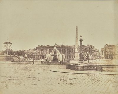 Place de la Concorde von Hippolyte Bayard