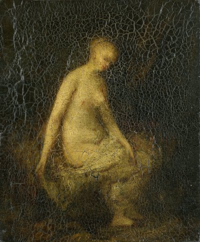Badende Frau von Hippolyte Michaud